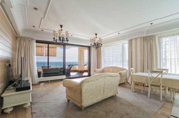 Квартира пятикомнатная с террасами и шикарным видом на море ЖК Омега