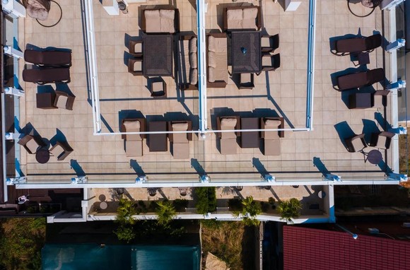 Частный дом с видовыми апартаментами в Отрадном Ялта