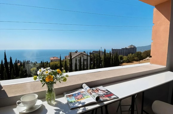 Квартира двухкомнатная ЖК Монако с бассейном и паркингом Ялта