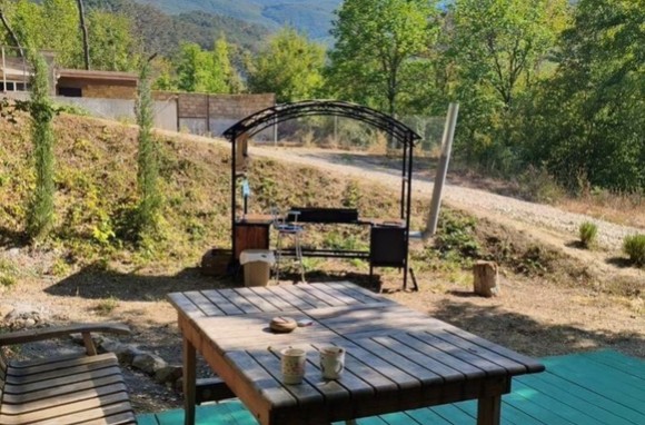Эко-домик с бассейном в горах возле леса Бахчисарайский район Счастливое Крым