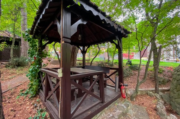 Таунхаус в лесу с бассейном и СПА Горное Ялта