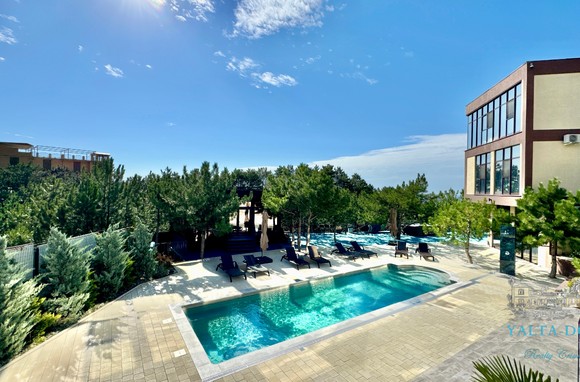 Вилла Слон в лесной зоне с подогреваемым бассейном и баней Кореиз Ялта